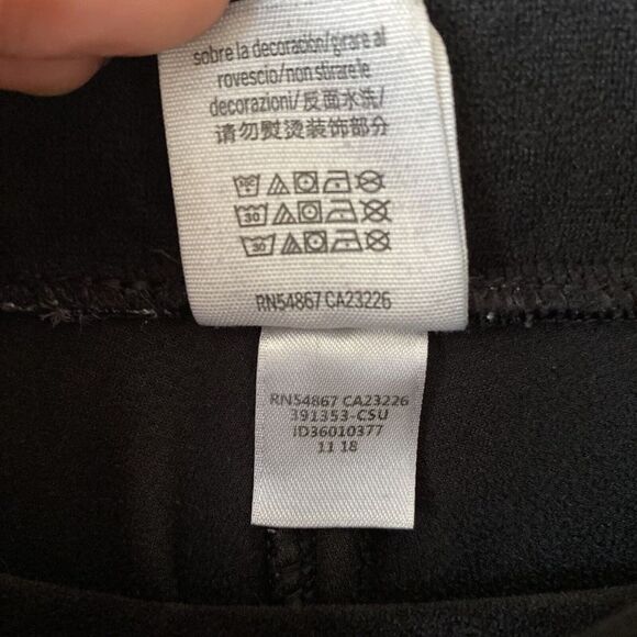 PINK VS VICTORIA'S SECRET Gym Pant Black‎ Stripe Logo Sweatpants Sweats M - Picture 7 of 11